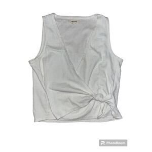 Madewell Women’s Tie-Front Top Size XXS